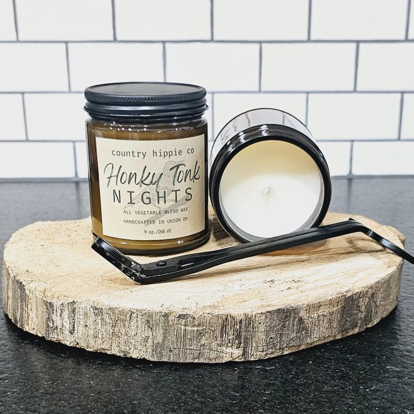 9 oz. HONKY TONK NIGHTS Apothecary-Inspired Candle