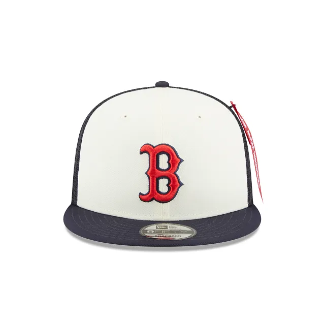 Alpha Industries X Boston Red Sox 9FIFTY Snapback Hat