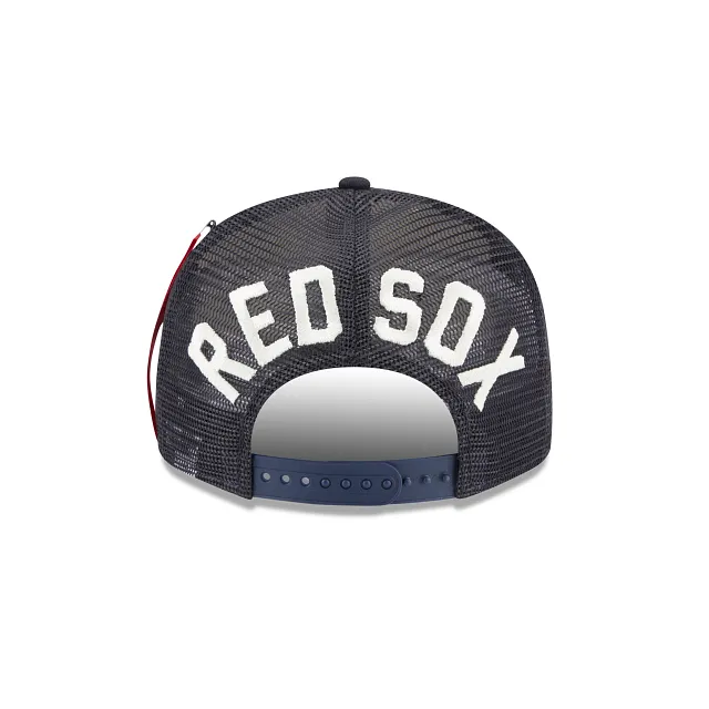 Alpha Industries X Boston Red Sox 9FIFTY Snapback Hat