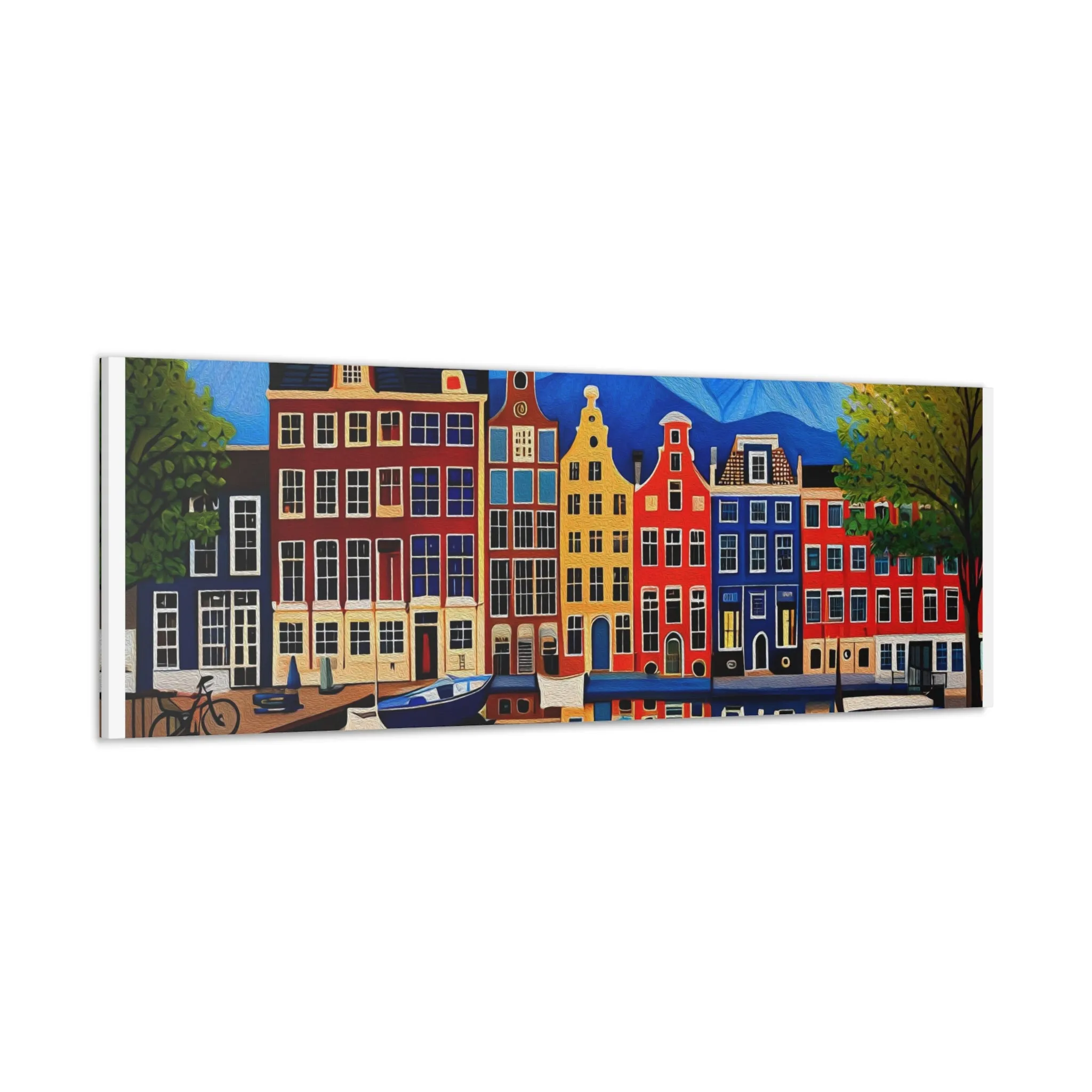 Amsterdam Canal Painting the perfect Gift for