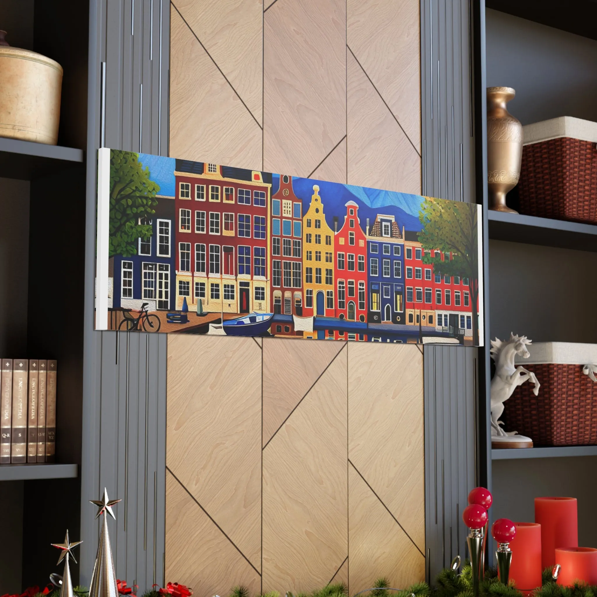 Amsterdam Canal Painting the perfect Gift for