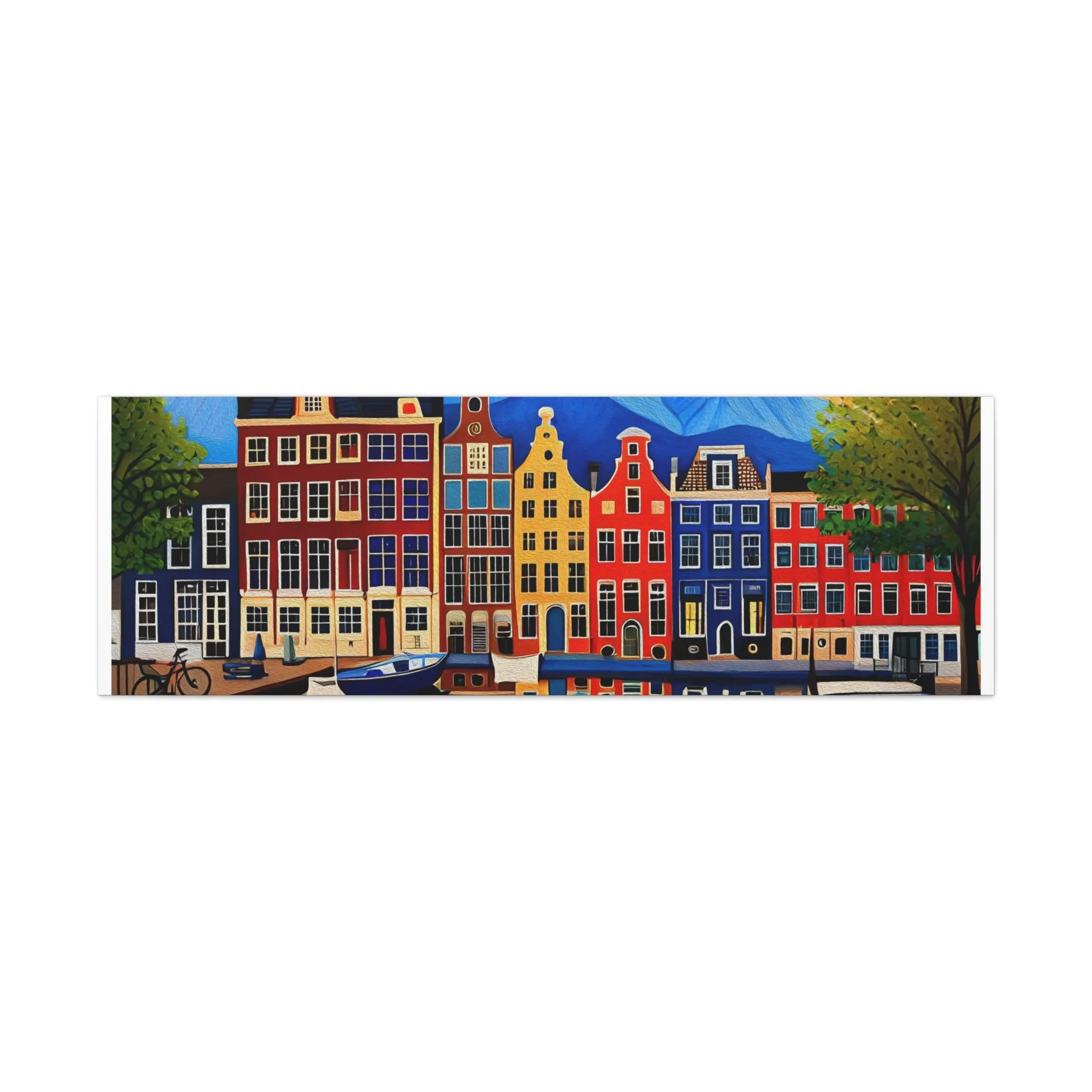Amsterdam Canal Painting the perfect Gift for