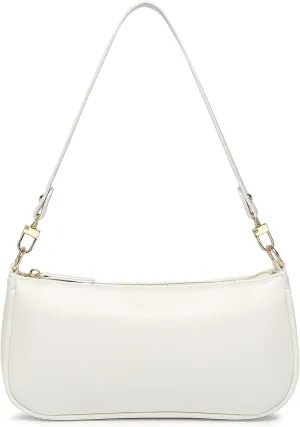 Barabum Retro Classic Clutch Shoulder Tote HandBag with Zipper Closure Purse for Women