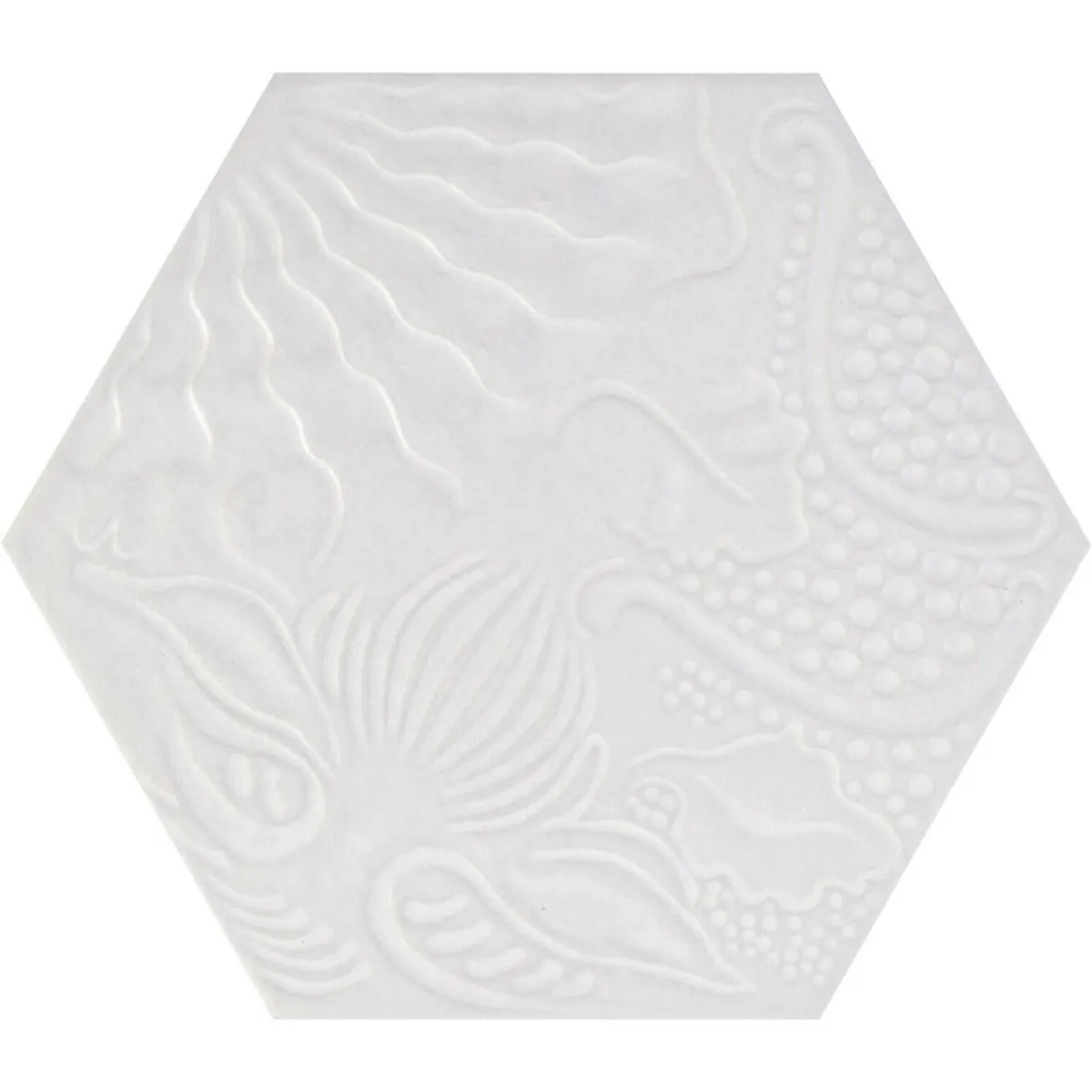 Barcelona White Hexagon Tile