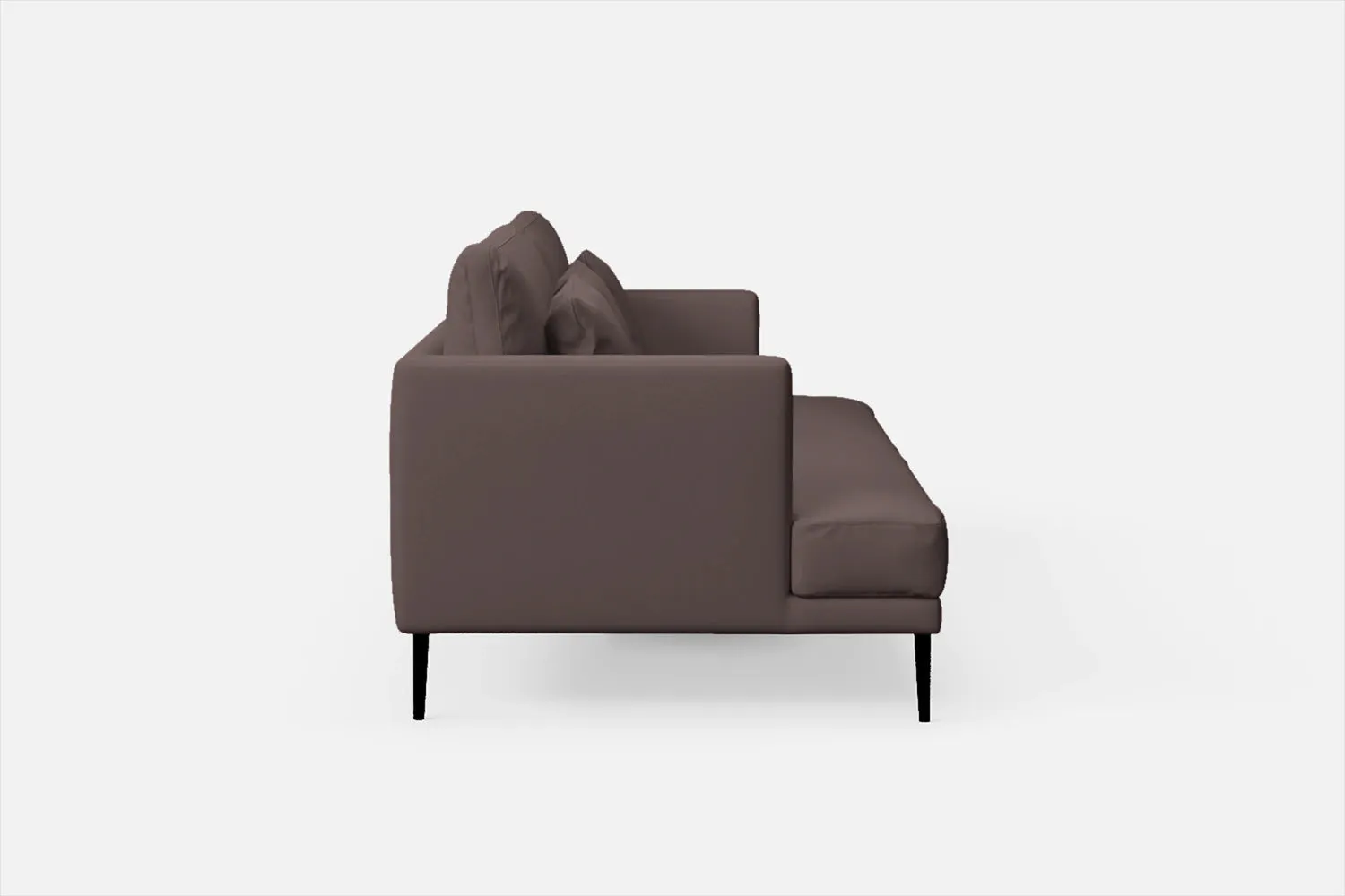 Bisceglie 3 Seater Sofa Rose Taupe Leather