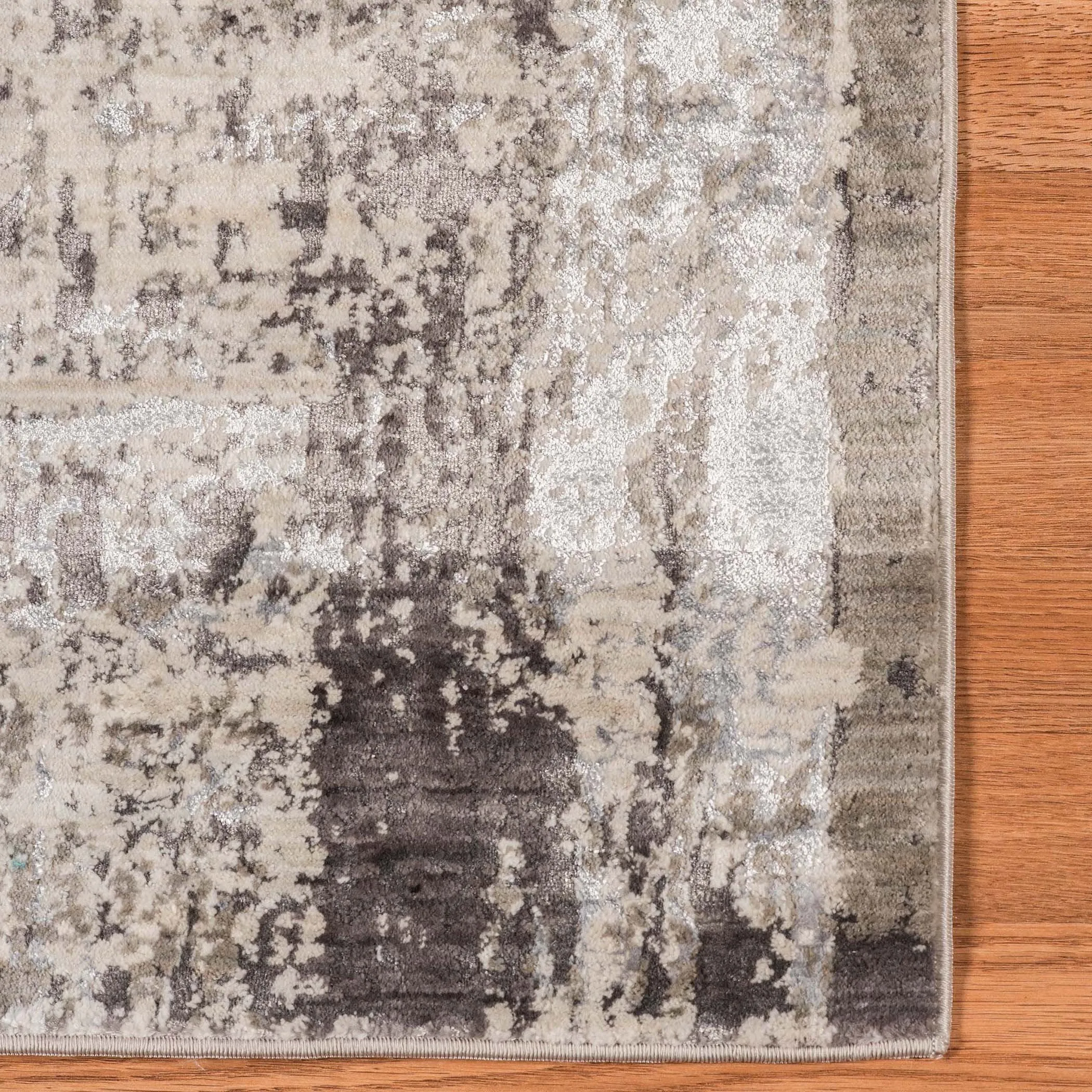 Cameri Silver Rug