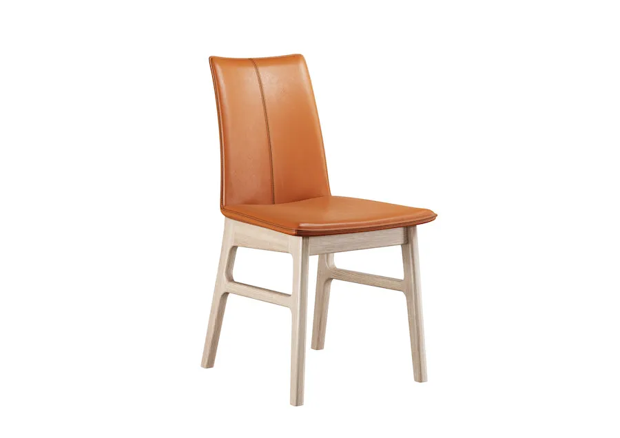 CASØ Sweet Leather  Chair Set of 2