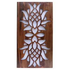Classic Montage Flower Designed Wall Decor