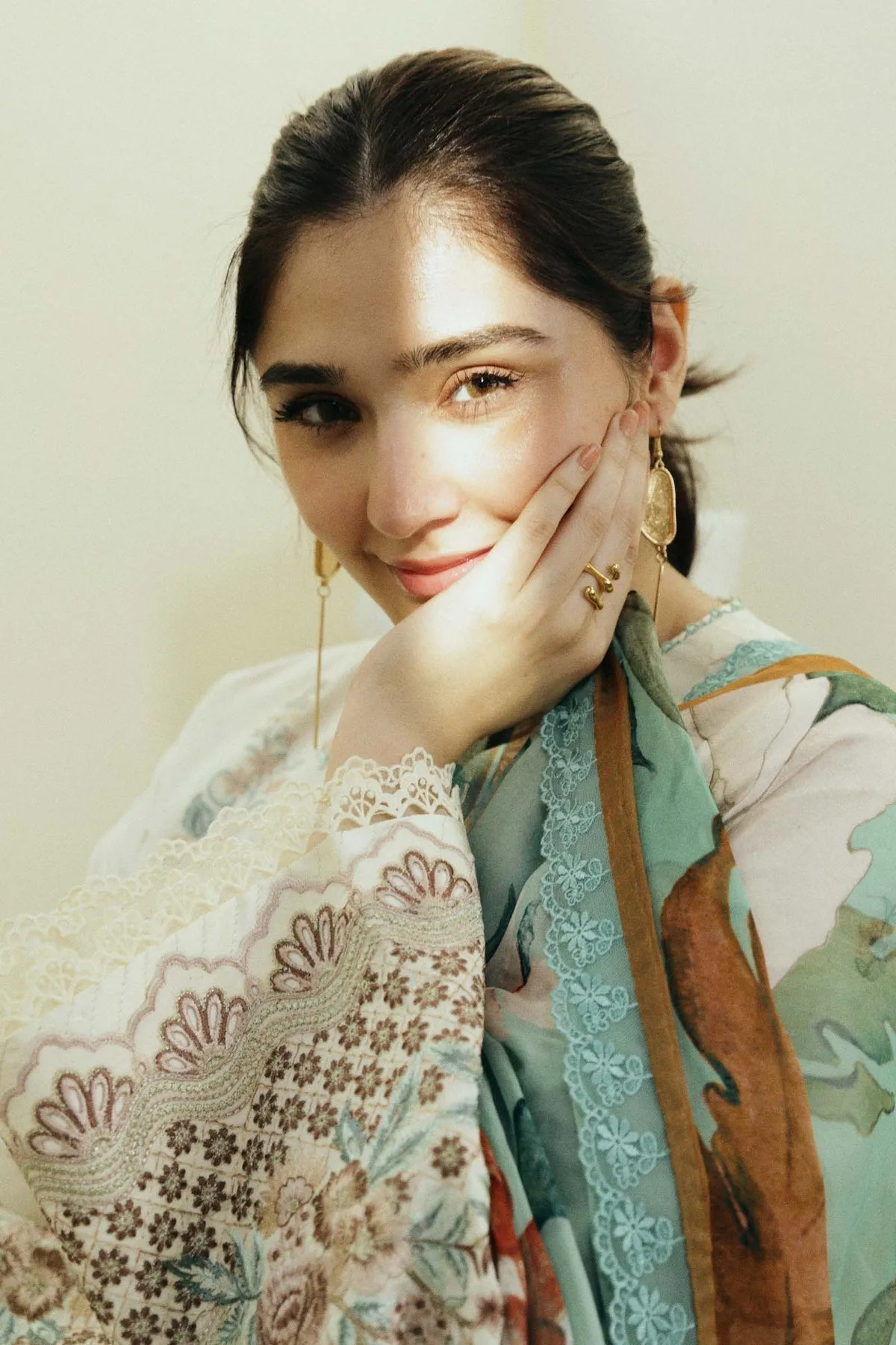 Coco Lawn Eid Edit '24 - Ivory-D10