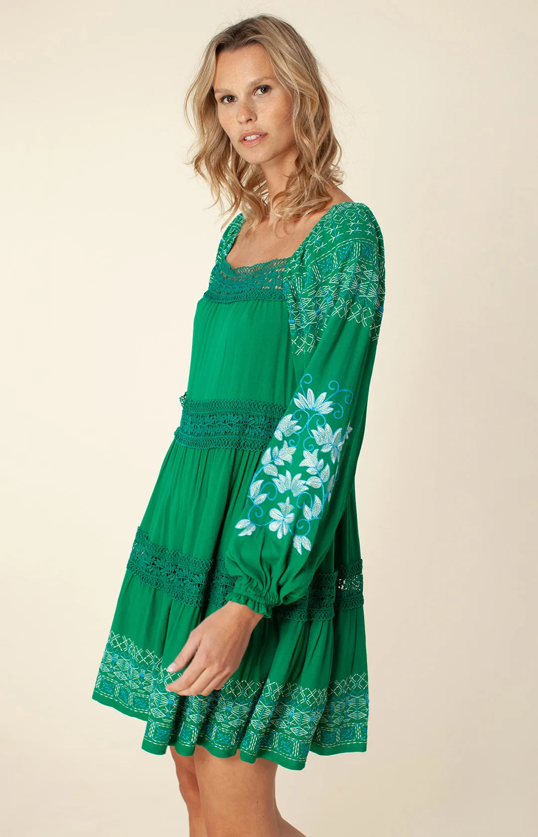 Darby Embroidered Dress