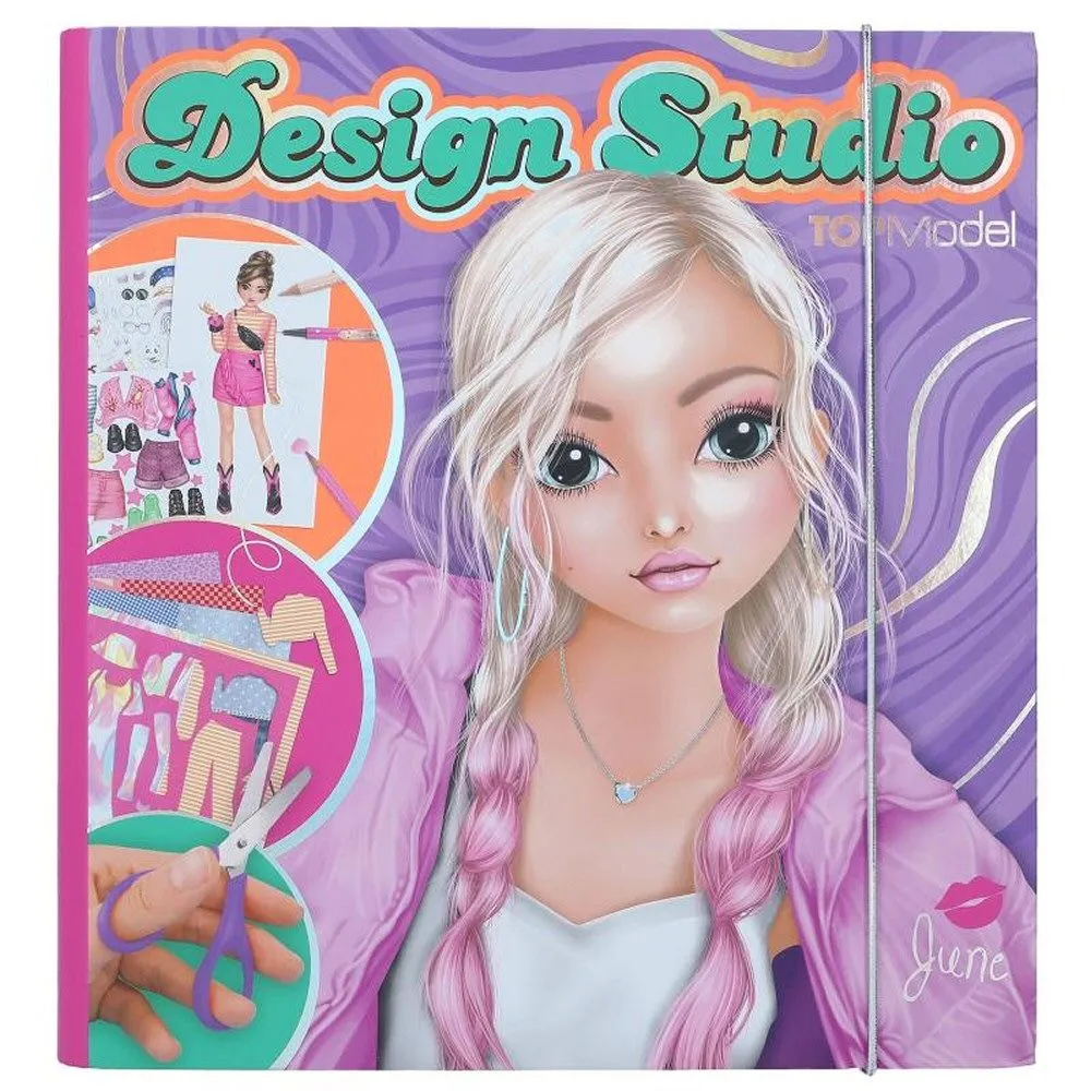 Depesche Top Model Create Your Own Studio Activity Book
