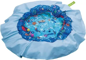 E Lite Waterproof Beach Blanket & Kiddie Pool, Blue