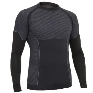 Functional women's sailing shirt Race 500 gray TRIBORD pearl grey/charcoal gray