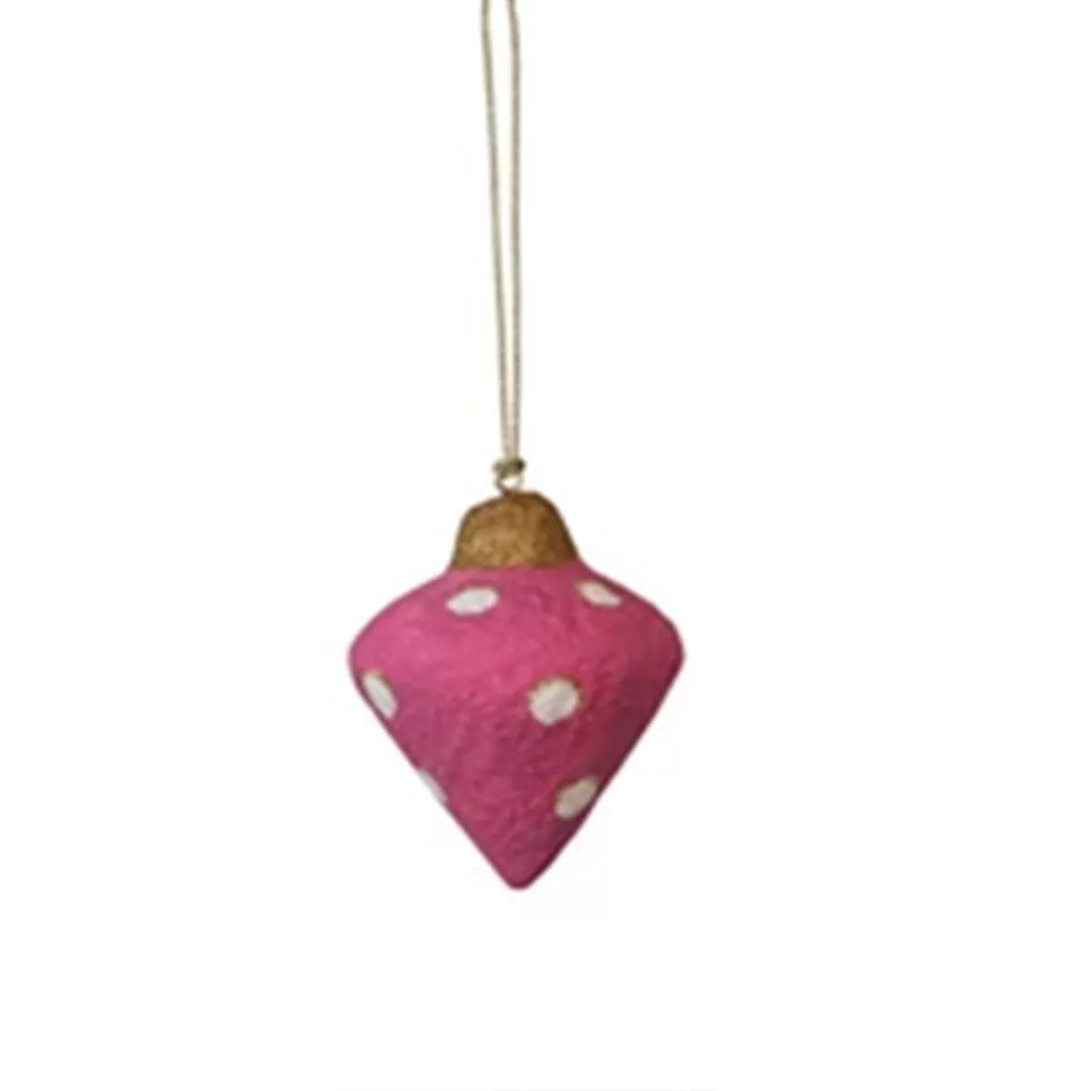 Handmade Paper Mache Ornament