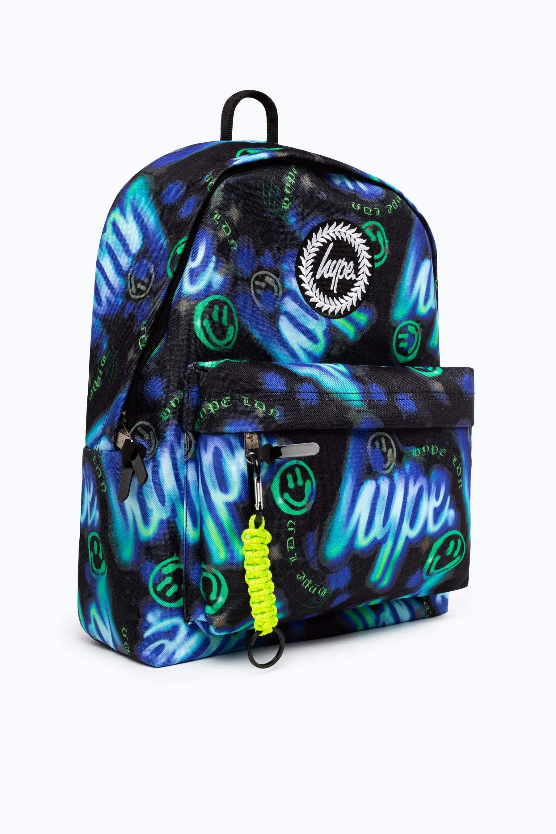 Hype Boys Blue/Green Electric Smile Iconic Backpack