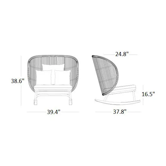 Kodo Outdoor Rocking Chair