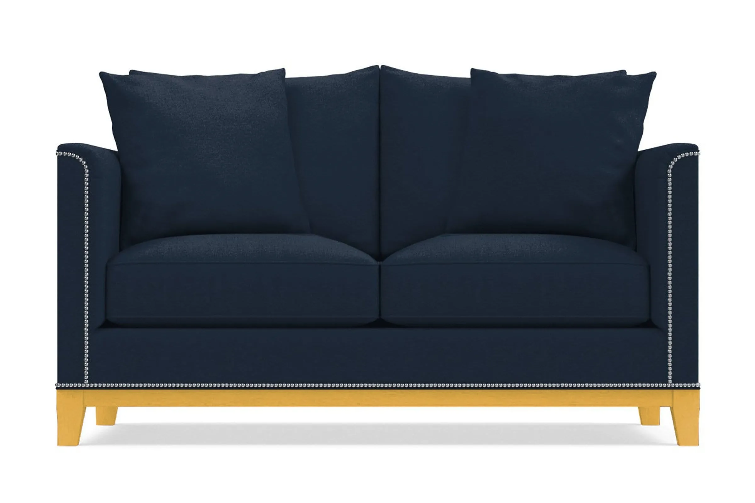 La Brea Twin Size Sleeper Sofa Bed :: Leg Finish: Natural / Sleeper Option: Memory Foam Mattress