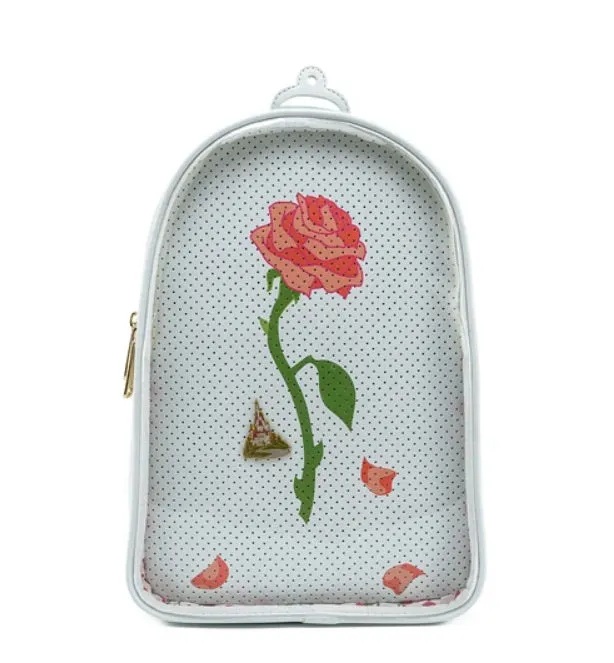 Loungefly Disney Beauty and the Beast Pin Trader includes Pin