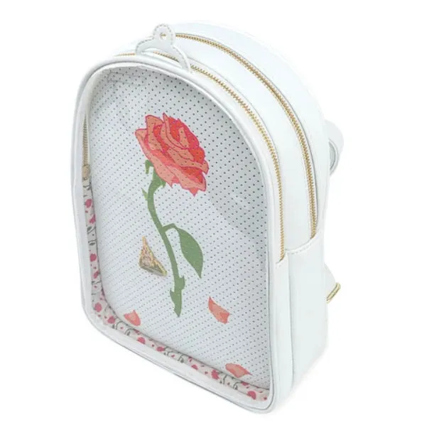 Loungefly Disney Beauty and the Beast Pin Trader includes Pin