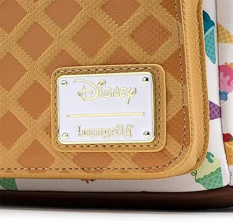 Loungefly Disney Princess Ice Cream All Over Print Mini Backpack, Multicolor