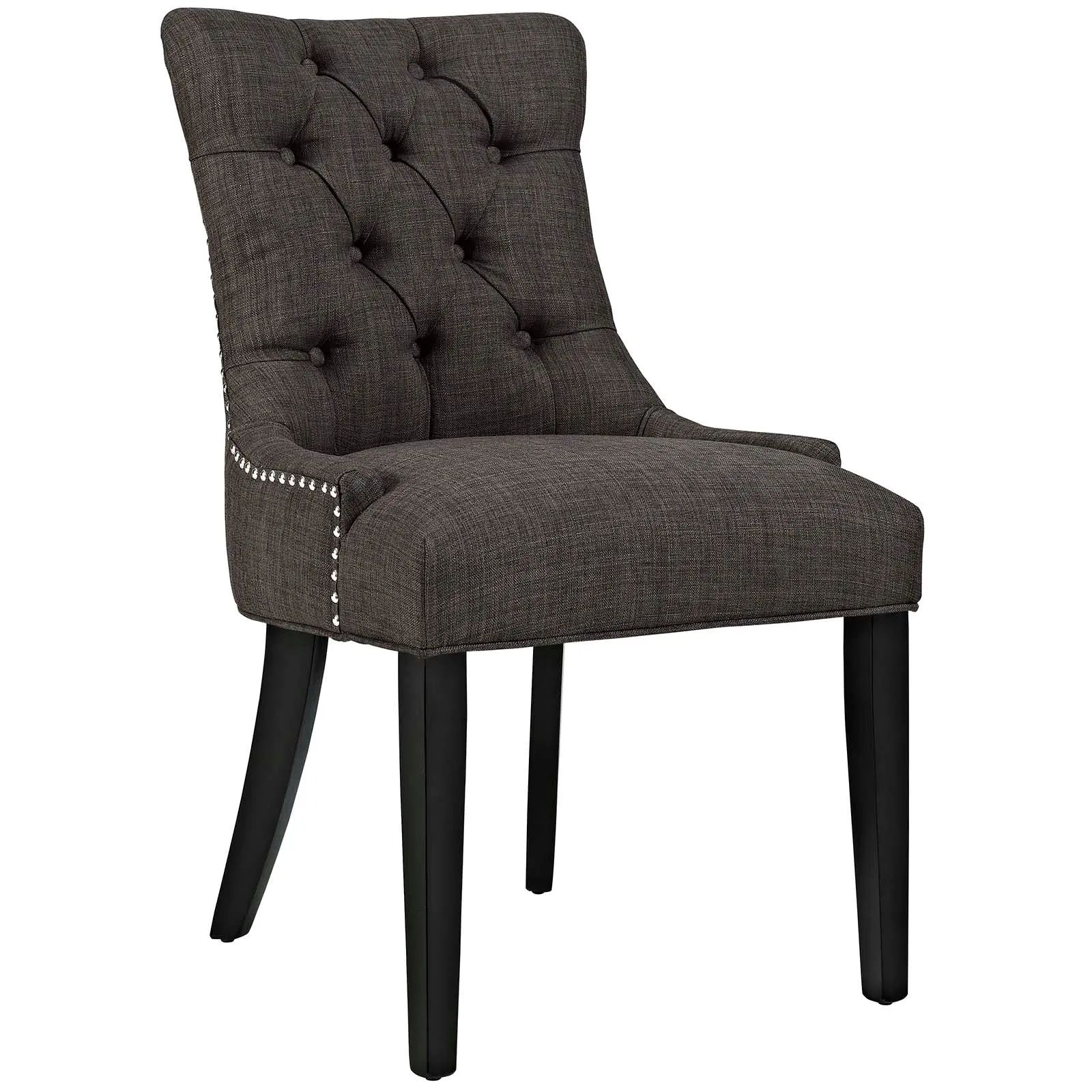 Modern Elegant Regent Kitchen Side Chair - Kitchen And Fabric Dining Chair Set