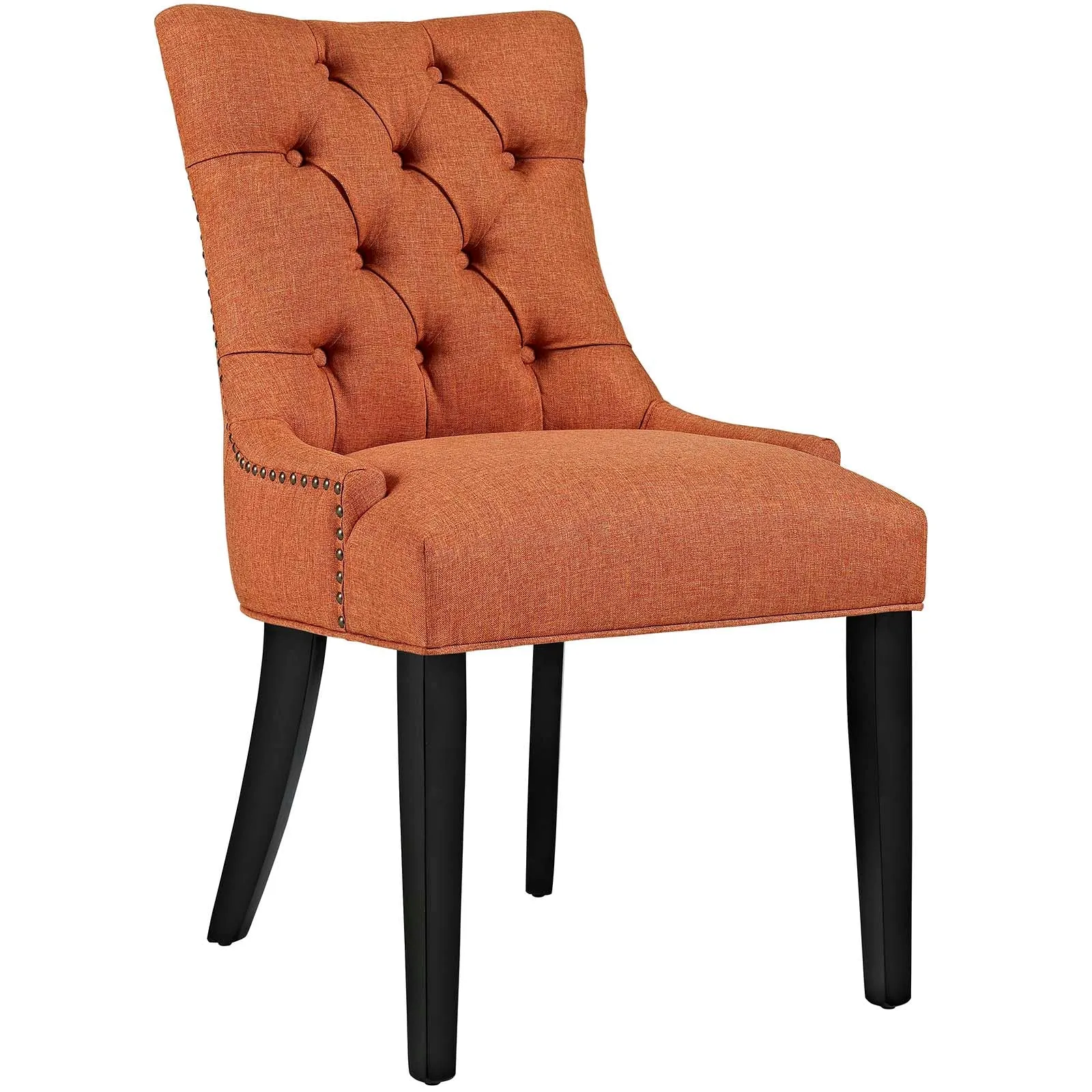 Modern Elegant Regent Kitchen Side Chair - Kitchen And Fabric Dining Chair Set