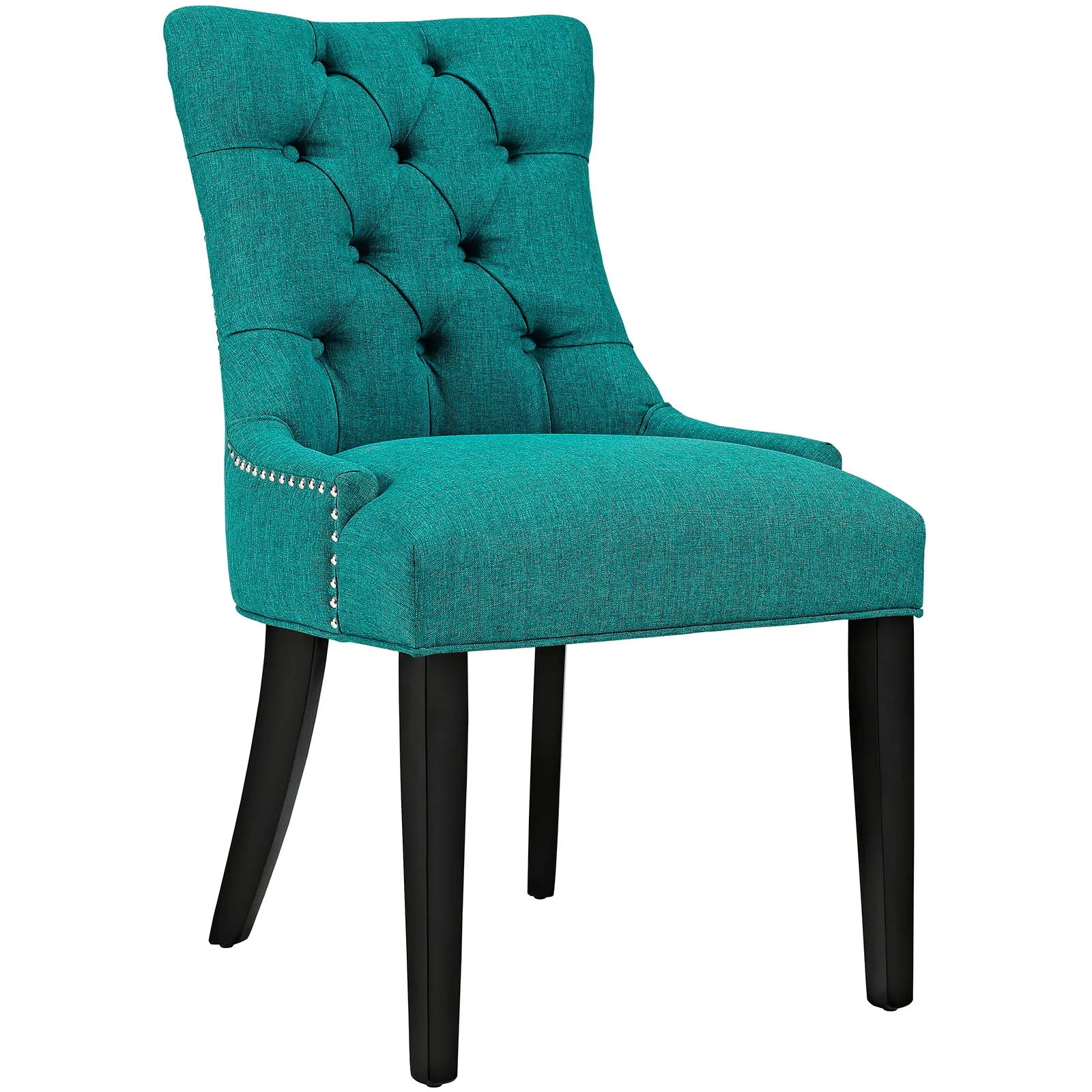 Modern Elegant Regent Kitchen Side Chair - Kitchen And Fabric Dining Chair Set