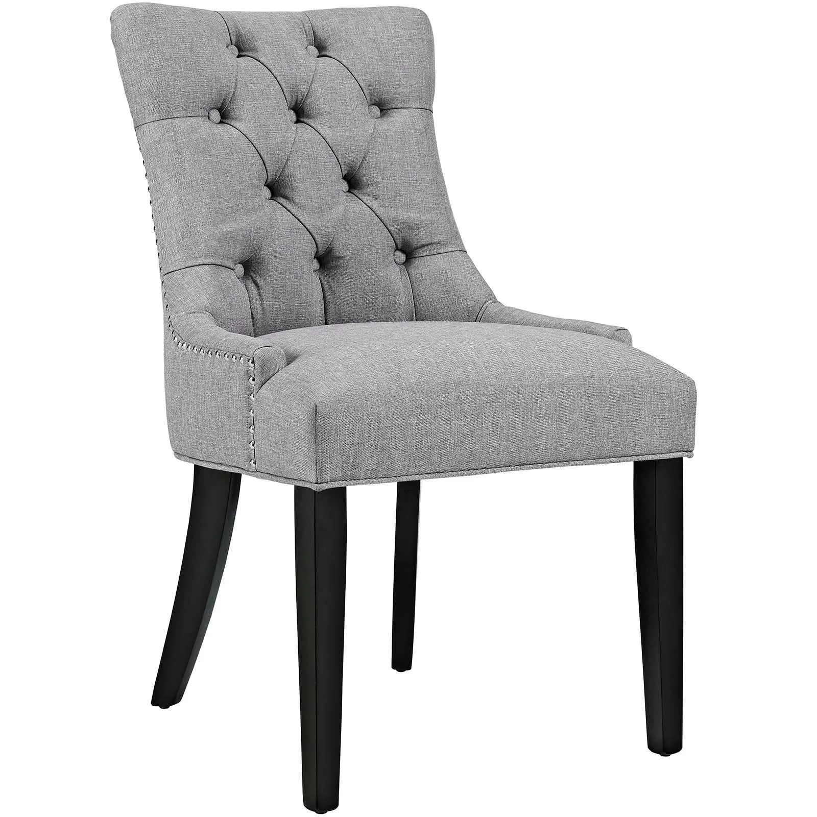Modern Elegant Regent Kitchen Side Chair - Kitchen And Fabric Dining Chair Set