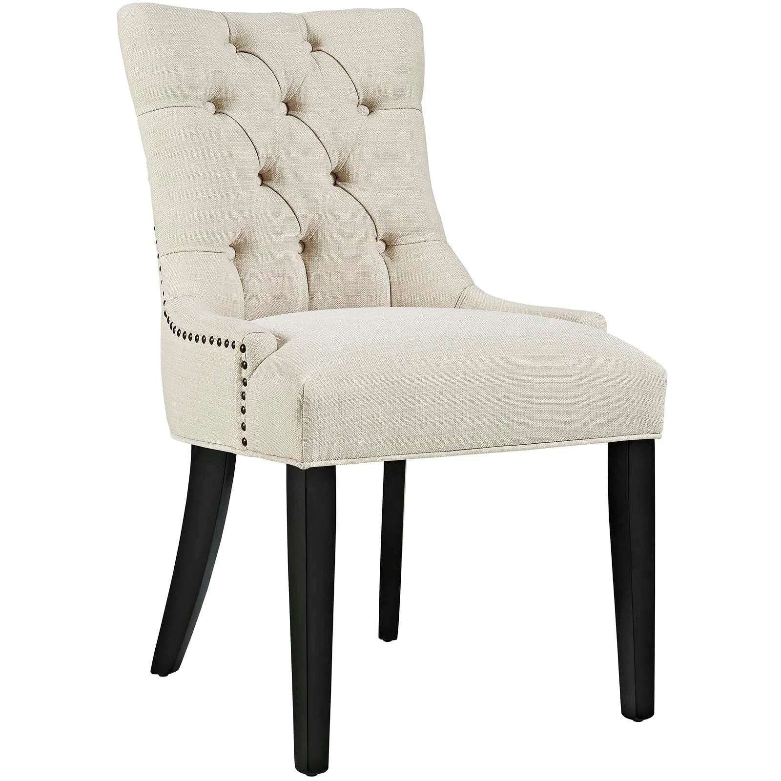 Modern Elegant Regent Kitchen Side Chair - Kitchen And Fabric Dining Chair Set