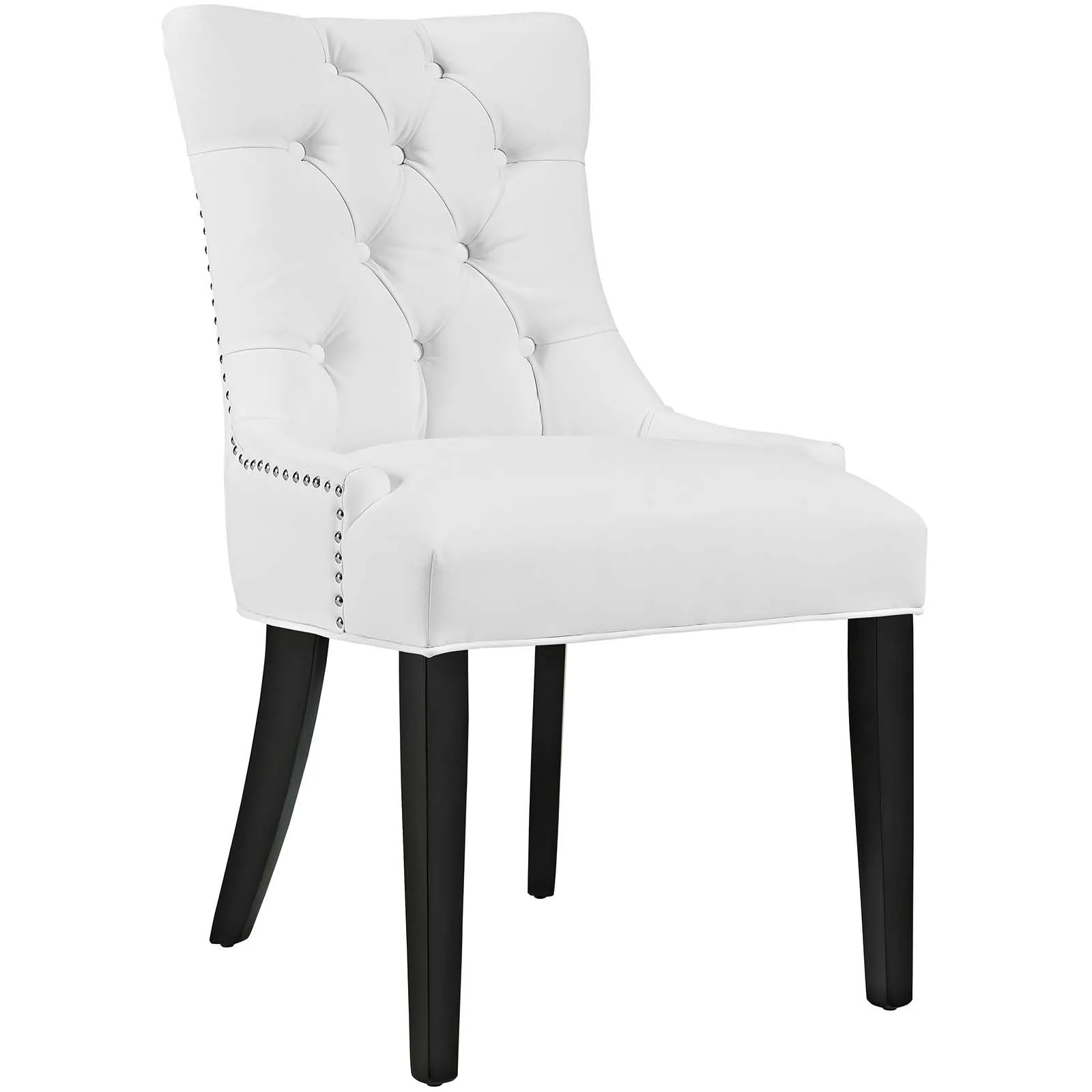 Modern Elegant Regent Kitchen Side Chair - Kitchen And Fabric Dining Chair Set