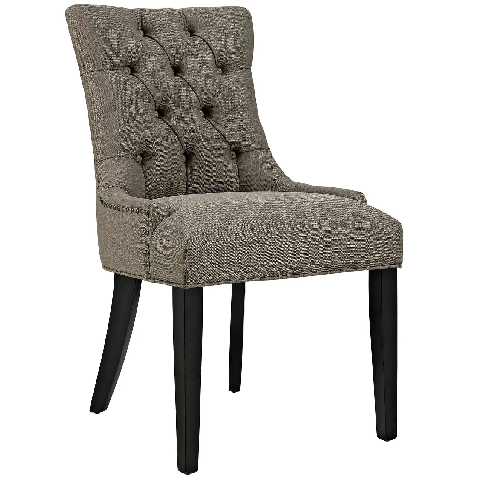 Modern Elegant Regent Kitchen Side Chair - Kitchen And Fabric Dining Chair Set
