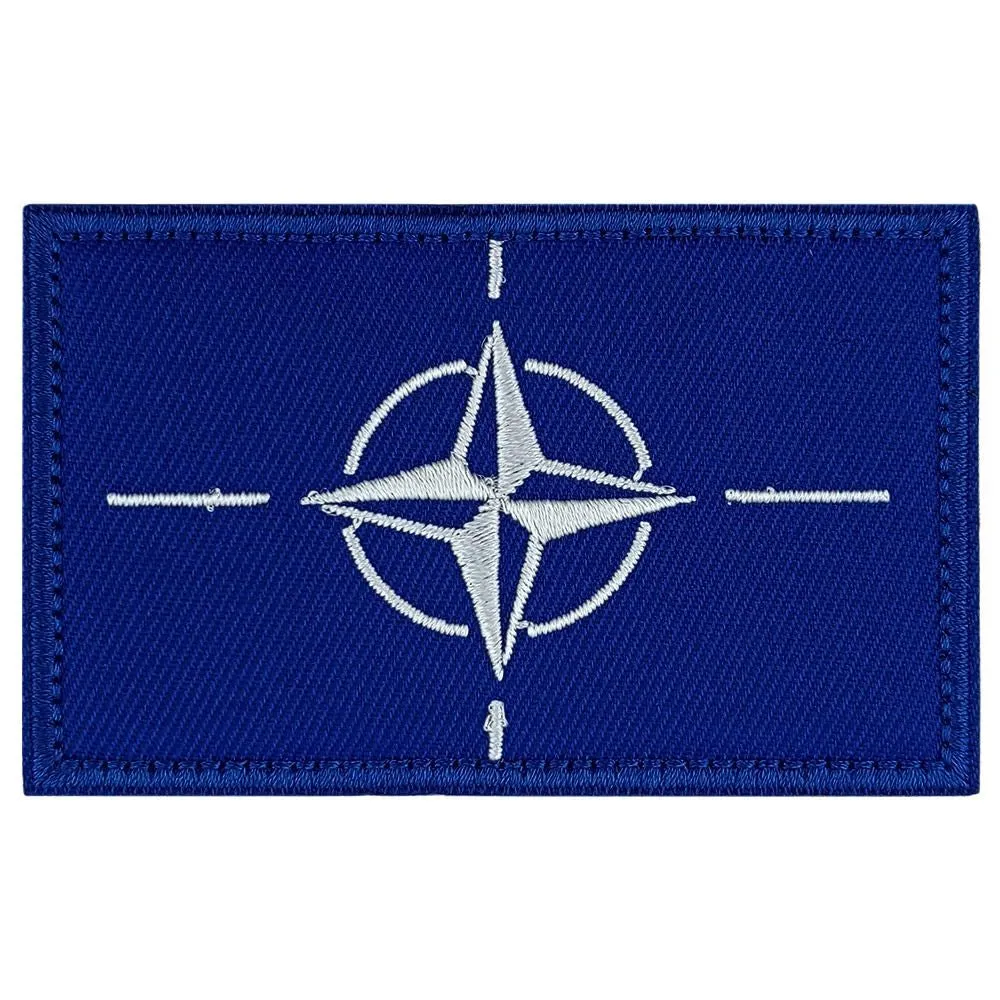 NATO Flag Embroidered Patch