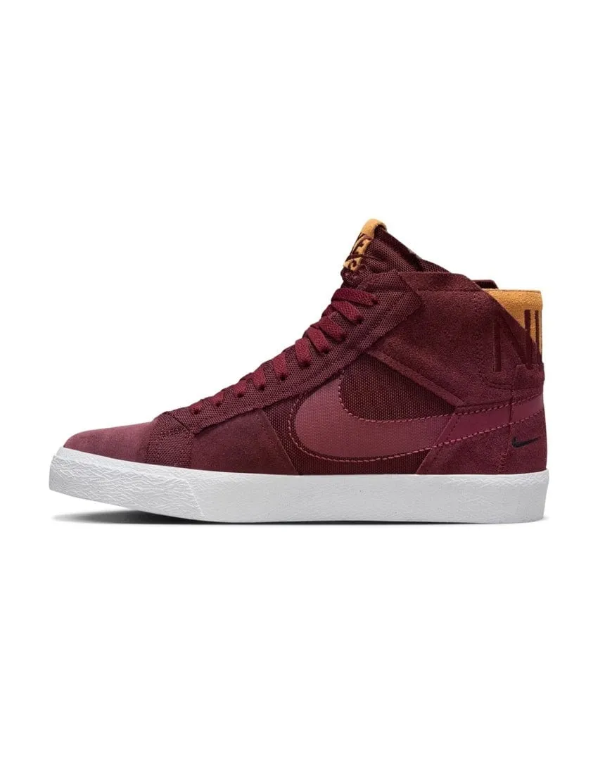 Nike SB Blazer Mid PRM - Night Maroon
