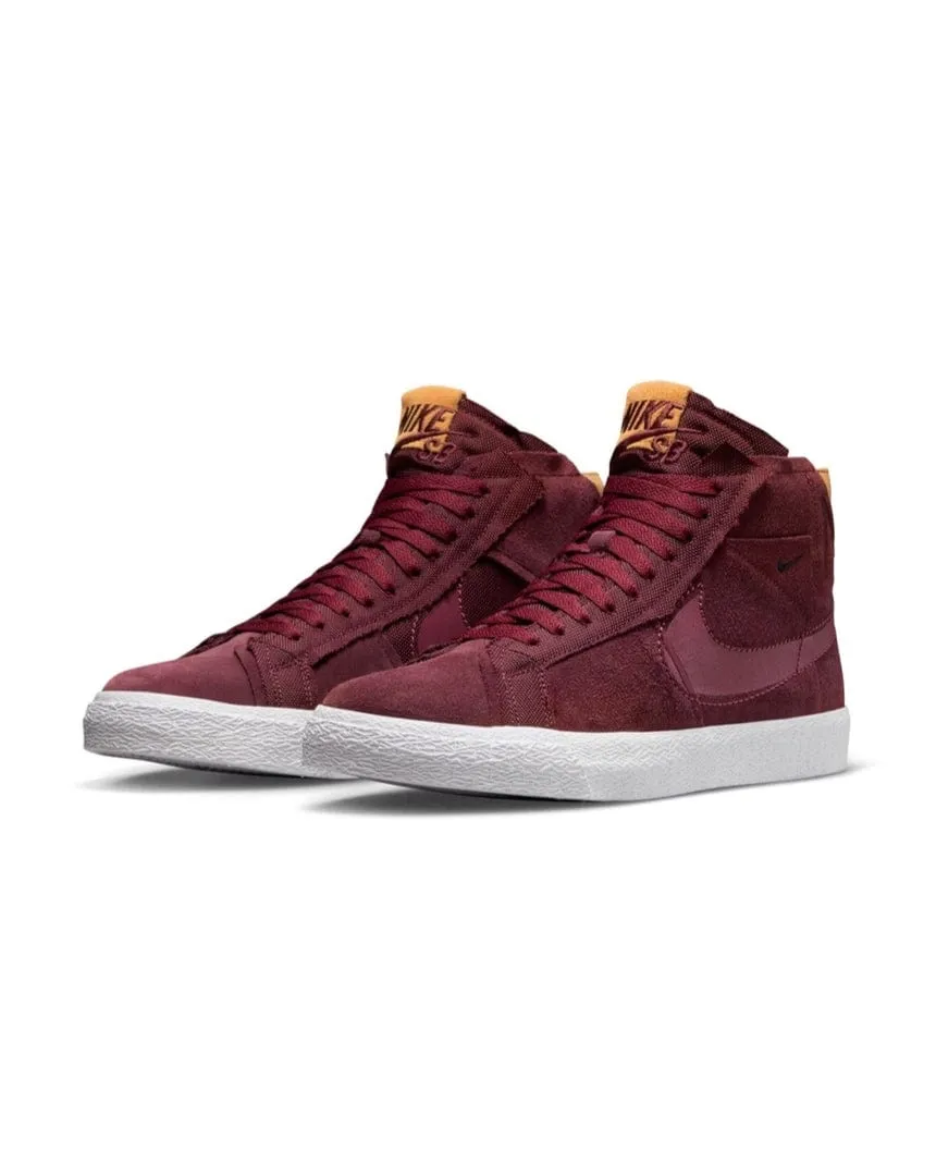 Nike SB Blazer Mid PRM - Night Maroon