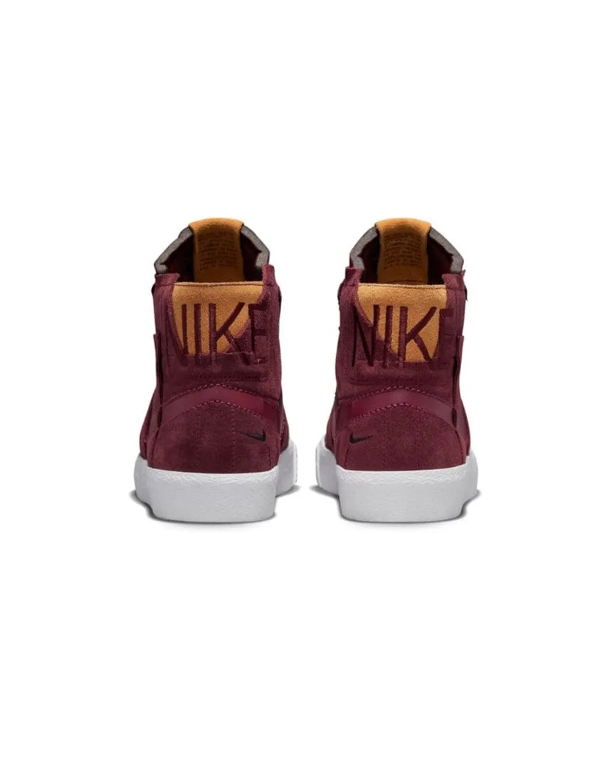 Nike SB Blazer Mid PRM - Night Maroon