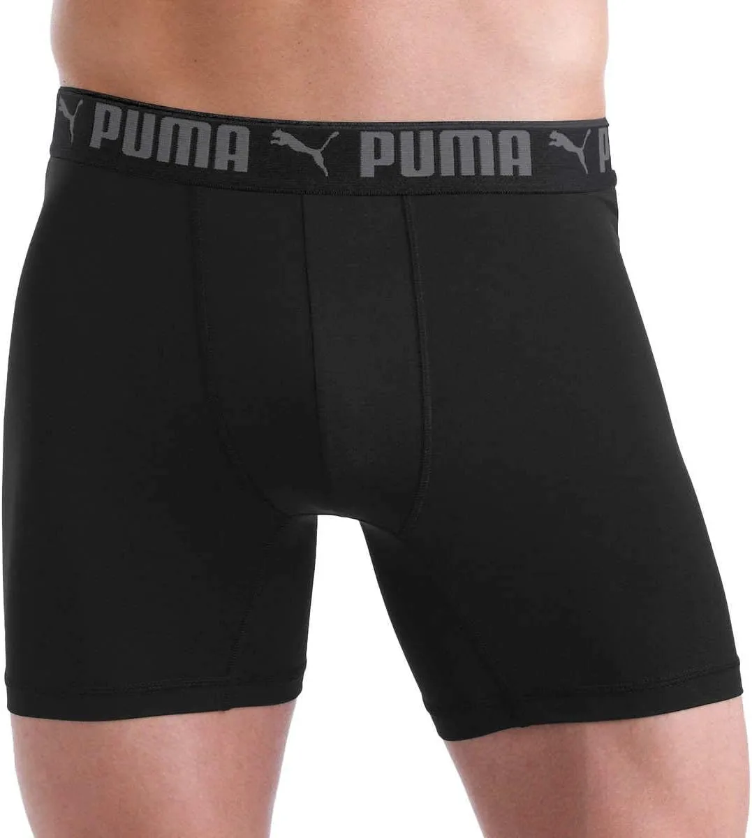 Puma Men's Microfiber Boxer Brief, 5-pack