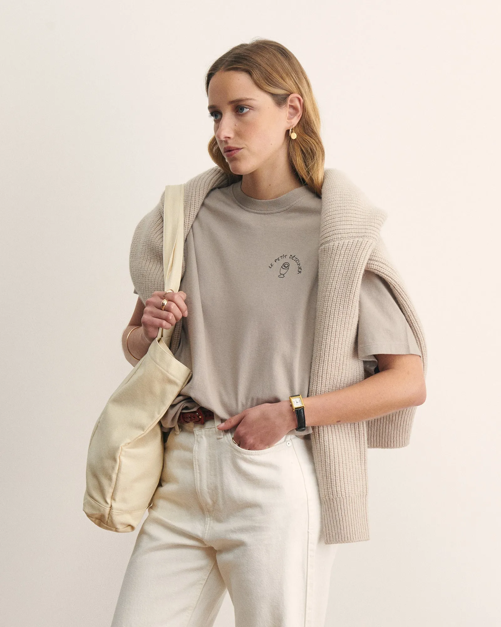 "Petit Dej" bainville oversized t-shirt