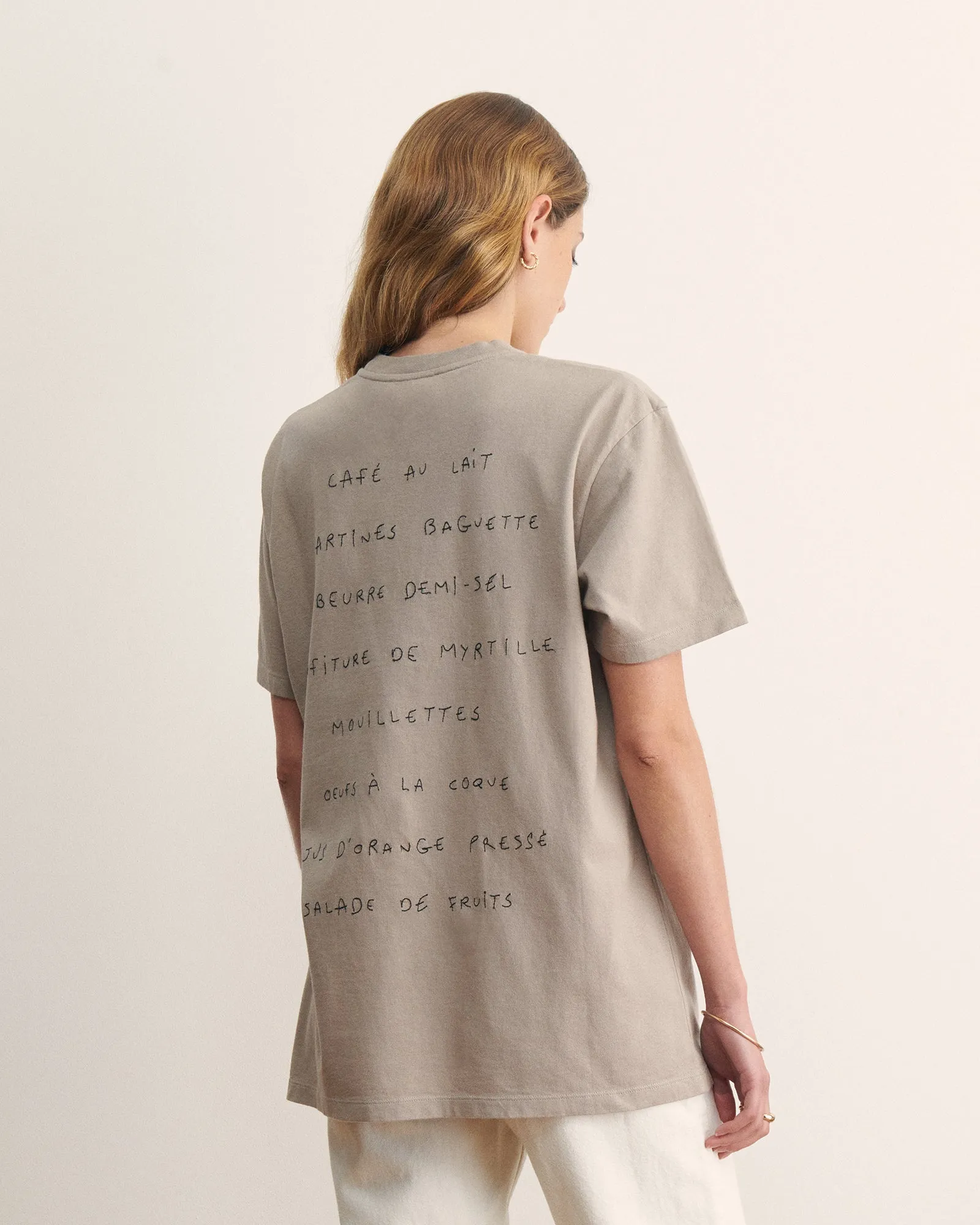 "Petit Dej" bainville oversized t-shirt
