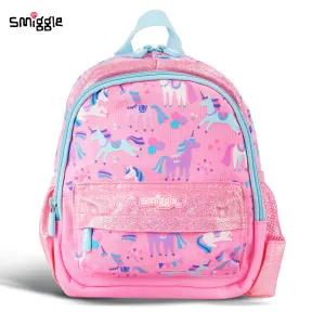 Smiggle Glide Teeny Tiny Backpack Pink, 3Y 