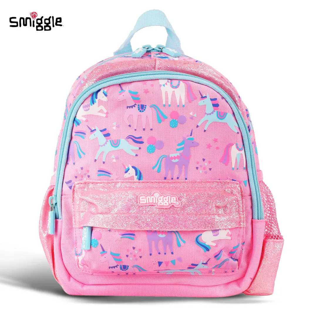 Smiggle Glide Teeny Tiny Backpack Pink, 3Y 