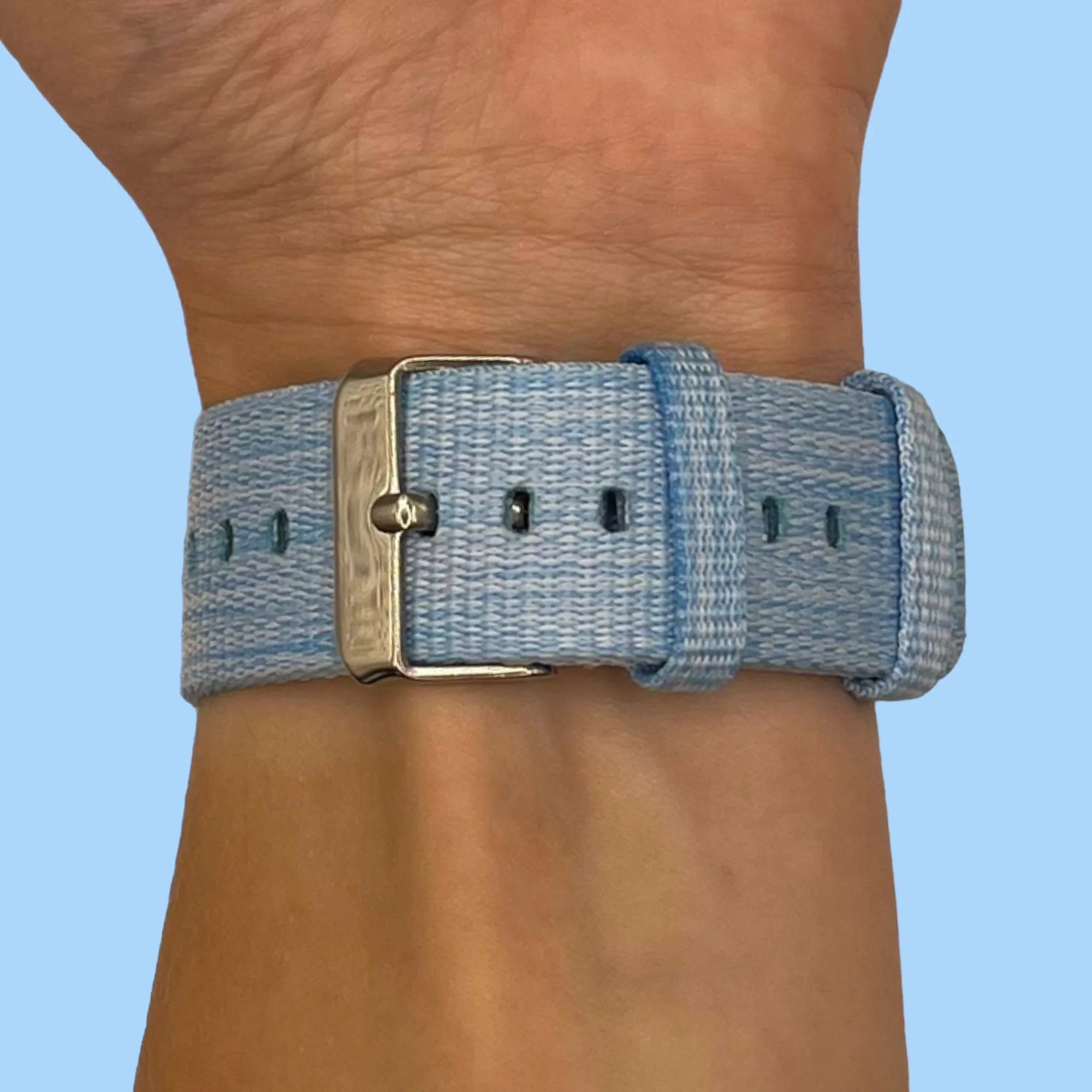 Stylish Canvas Watch Straps Compatible with Garmin Forerunner 245