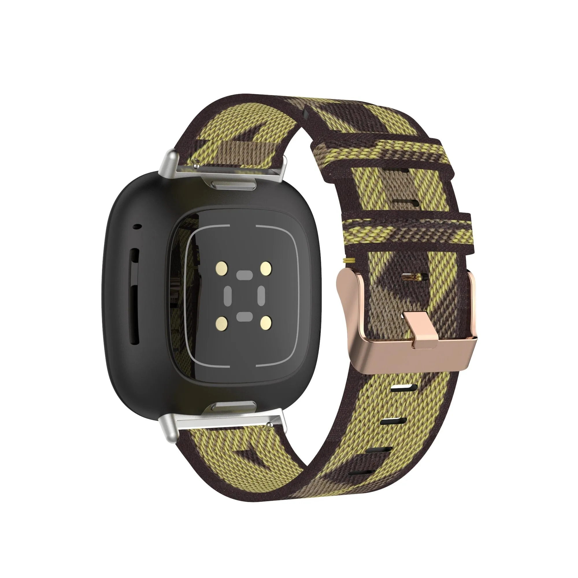 Stylish Canvas Watch Straps Compatible with Garmin Forerunner 245