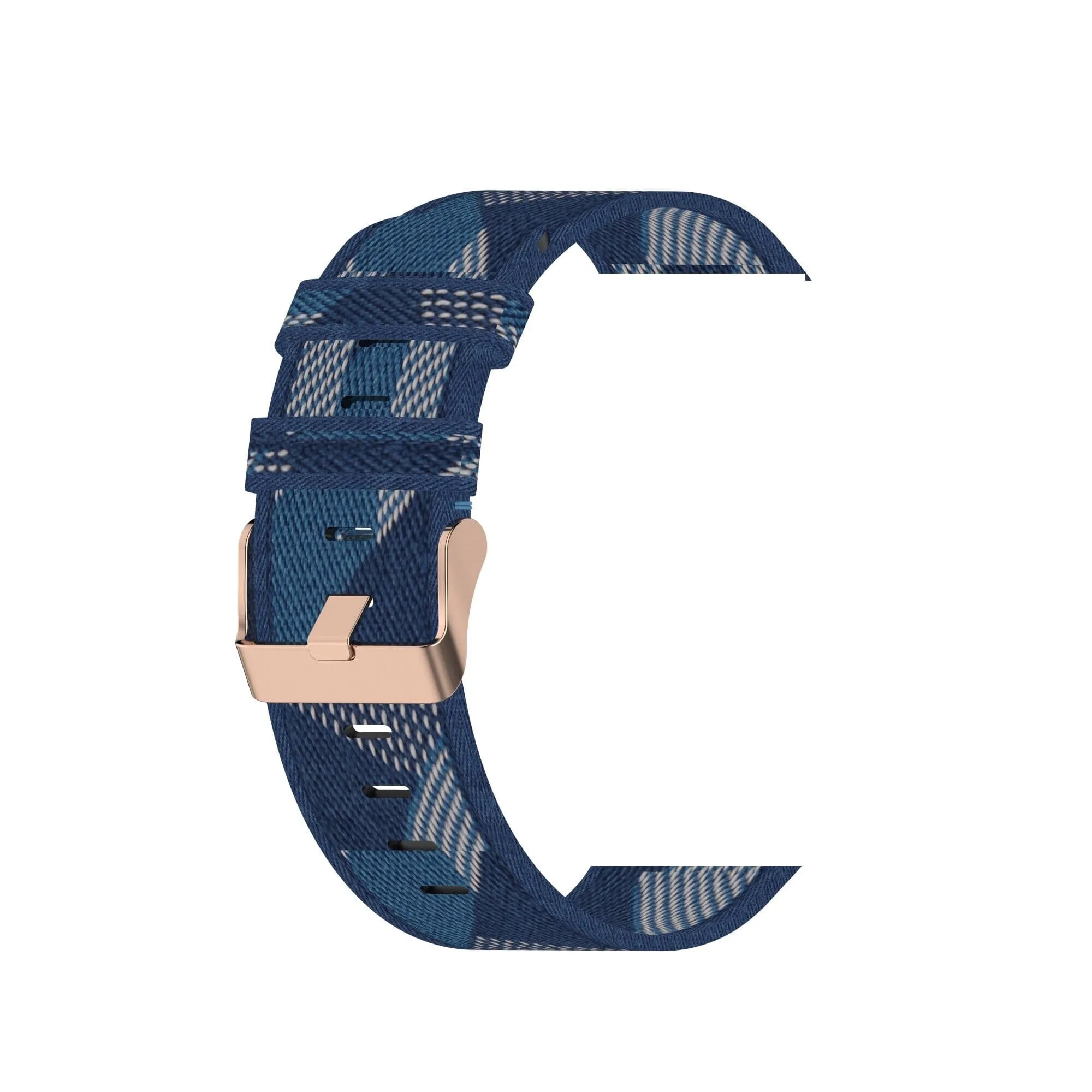 Stylish Canvas Watch Straps Compatible with Garmin Forerunner 245