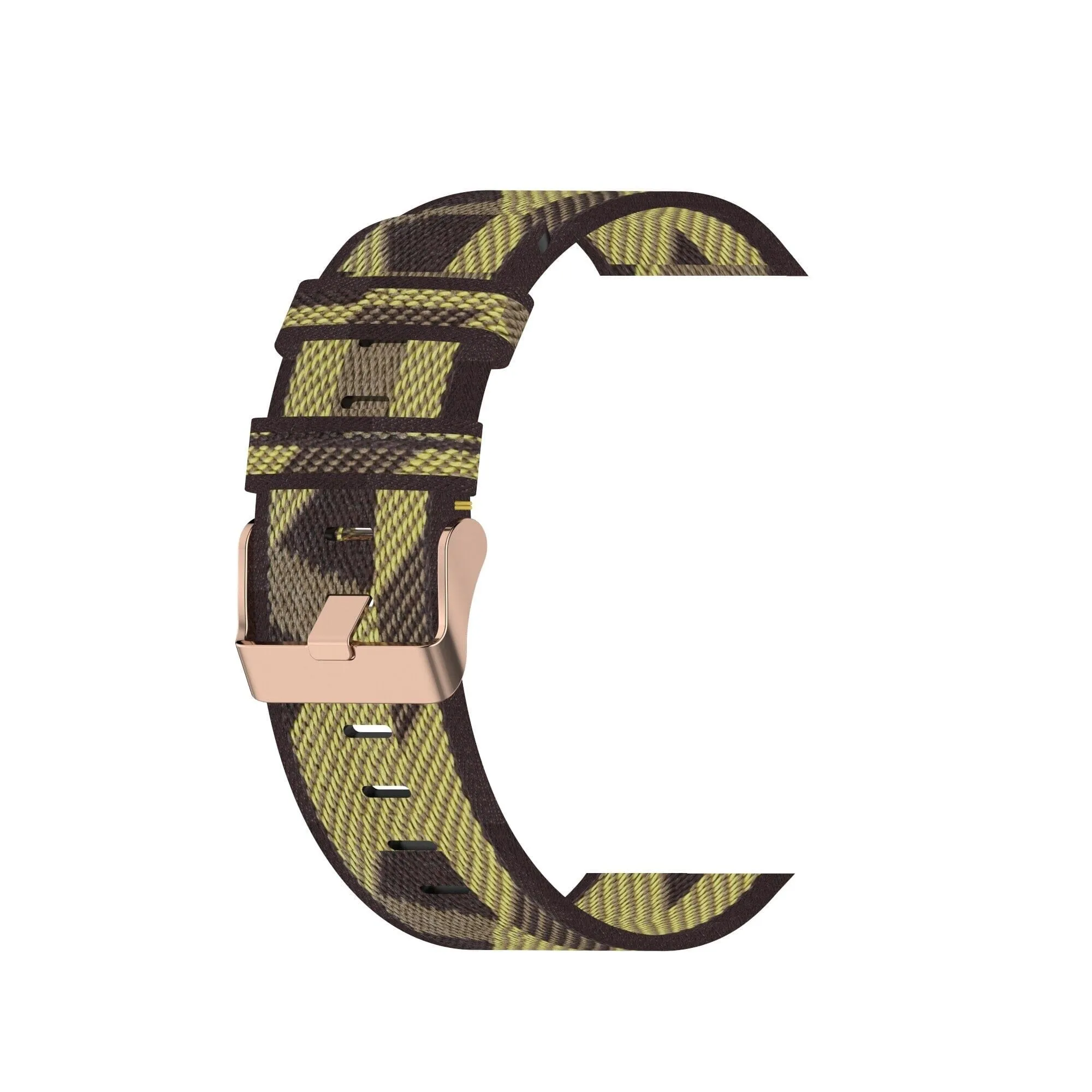 Stylish Canvas Watch Straps Compatible with Garmin Forerunner 245