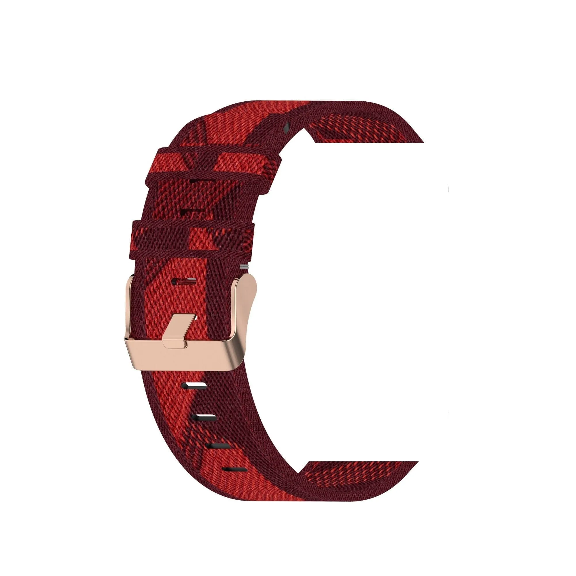 Stylish Canvas Watch Straps Compatible with Garmin Forerunner 245