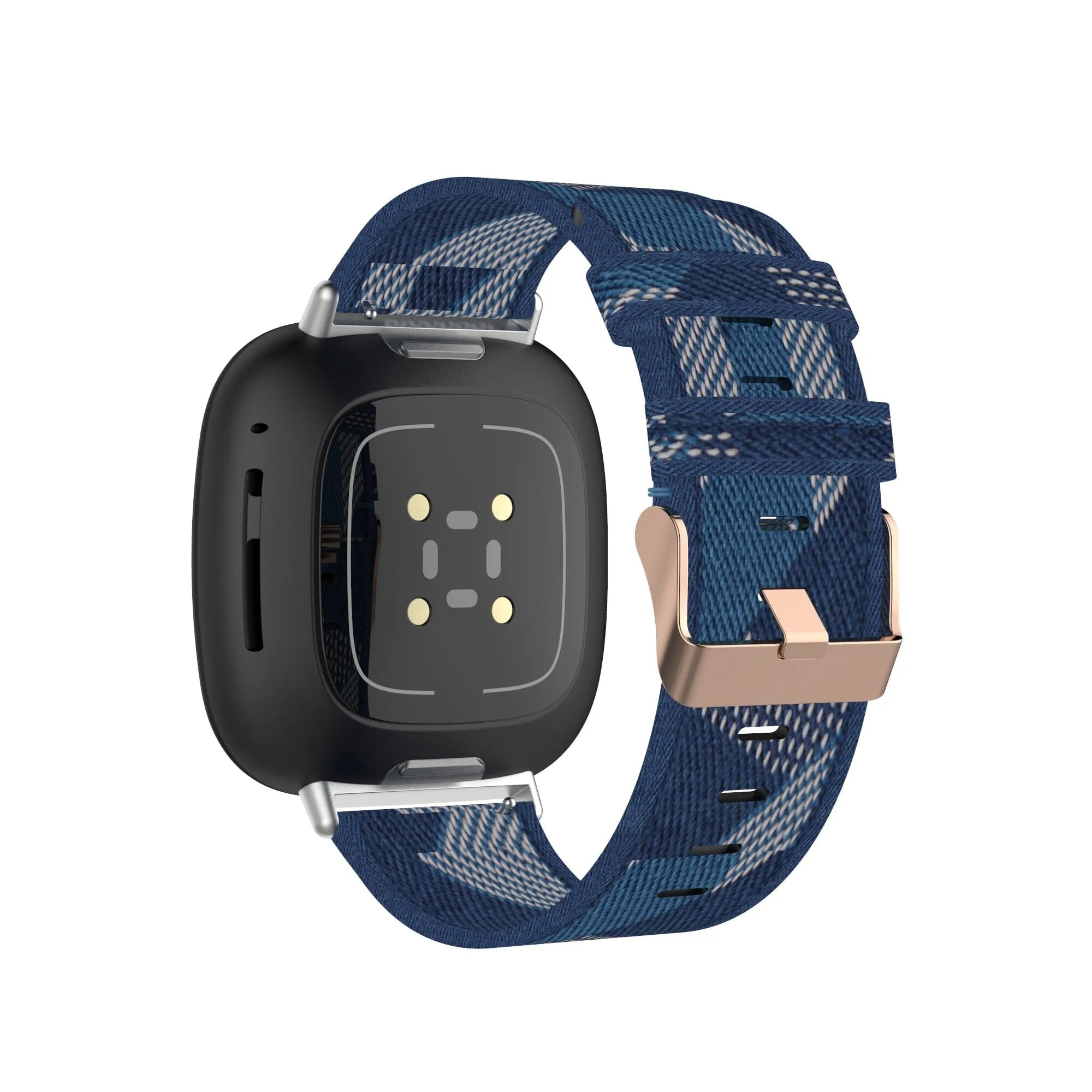Stylish Canvas Watch Straps Compatible with Garmin Forerunner 245
