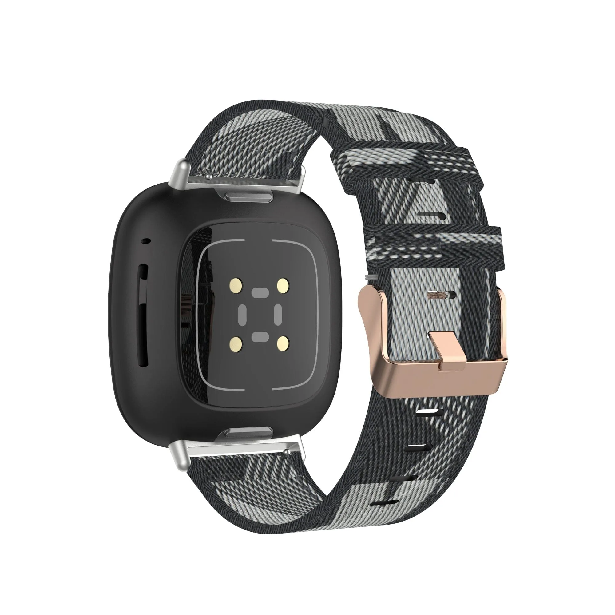 Stylish Canvas Watch Straps Compatible with Garmin Forerunner 245