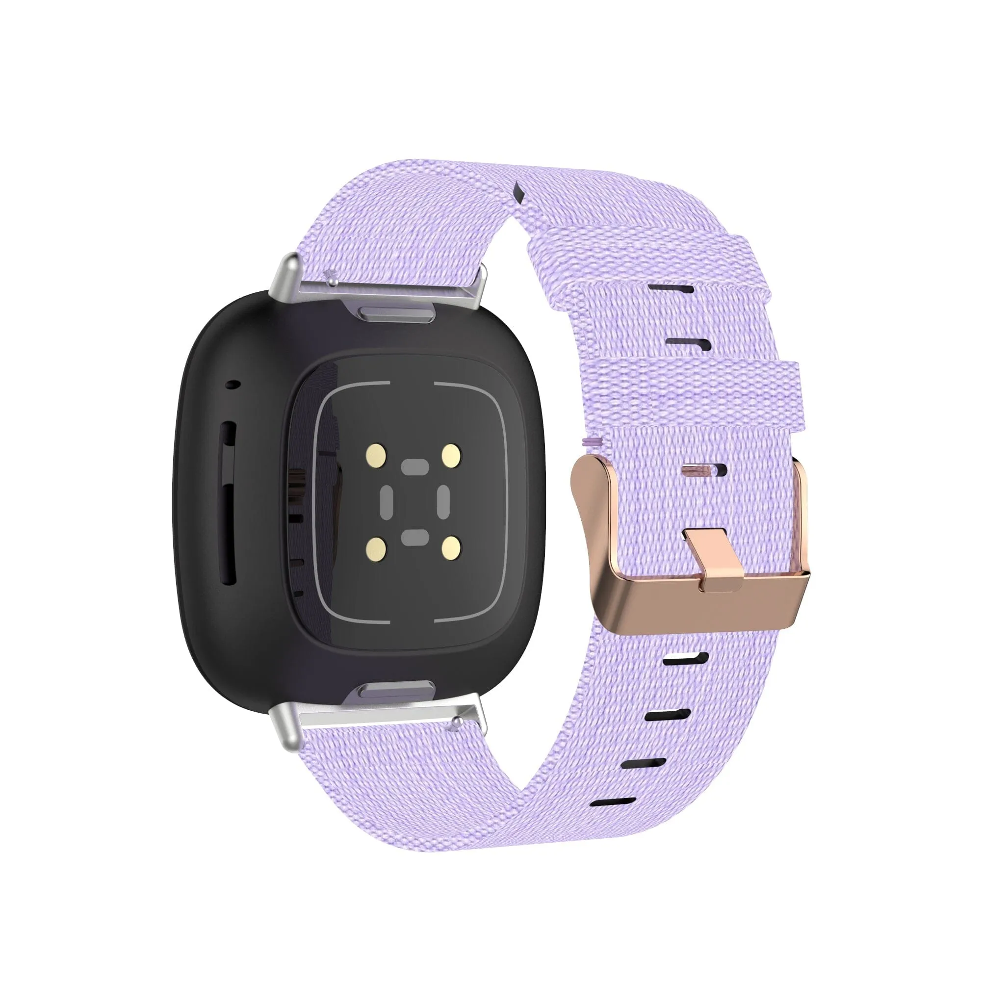 Stylish Canvas Watch Straps Compatible with Garmin Forerunner 245