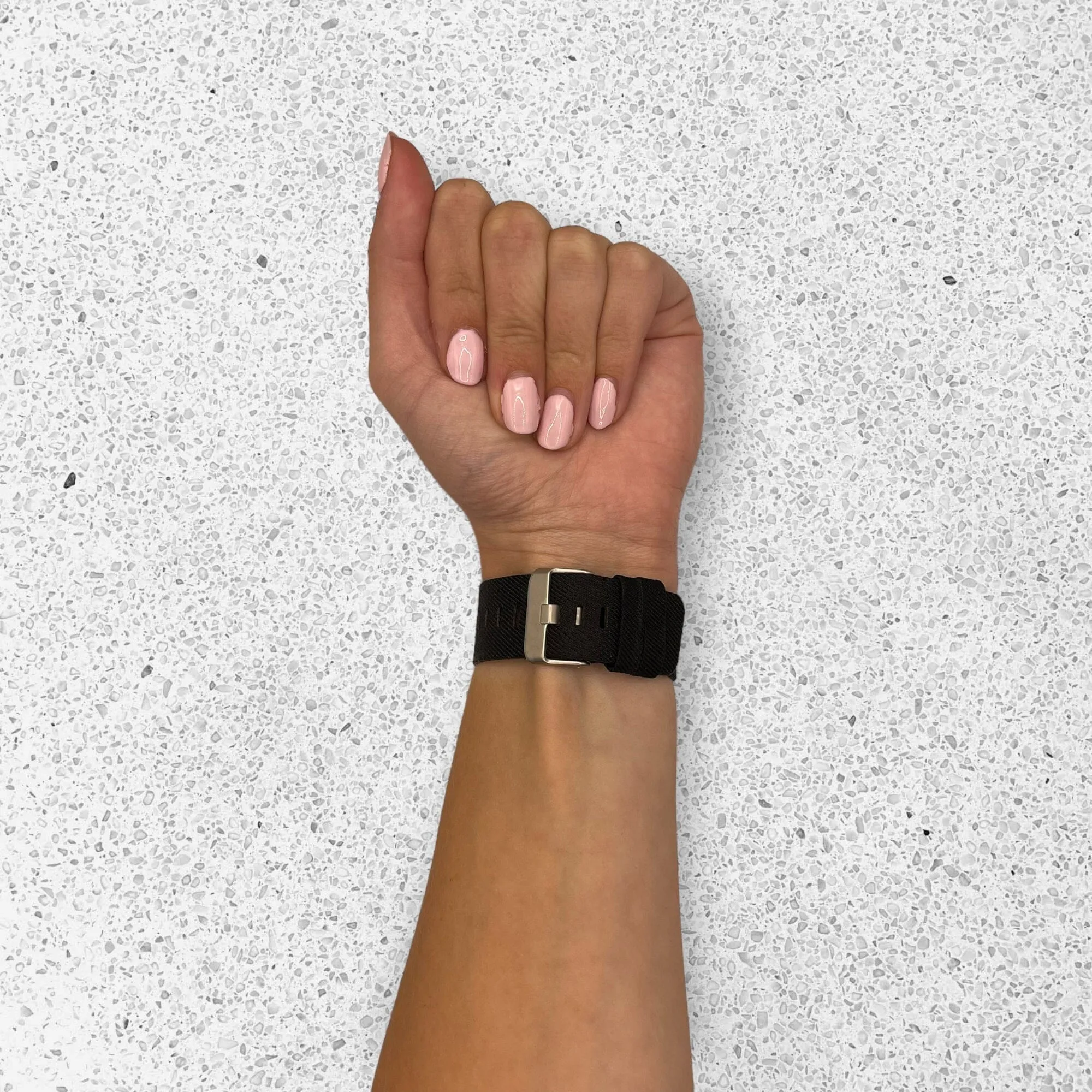 Stylish Canvas Watch Straps Compatible with Garmin Forerunner 245