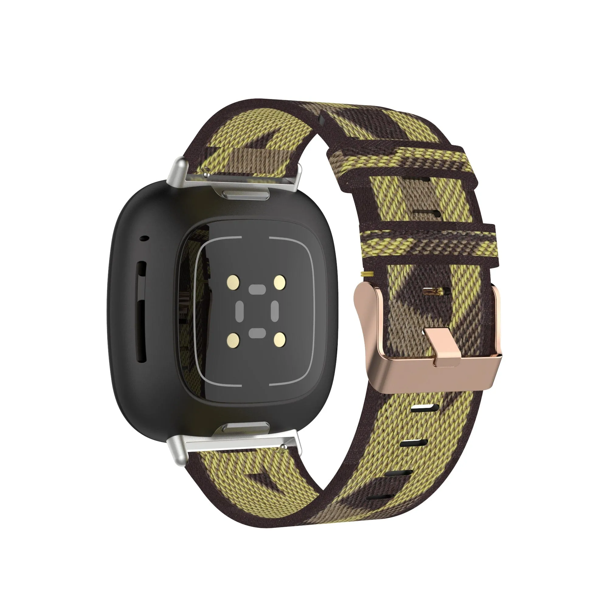Stylish Canvas Watch Straps Compatible with Huawei 18mm Range